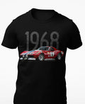1968 NART L88 vette Race Car #4 Short-Sleeve T-Shirt