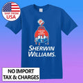 Sherwin Williams Paint Men's Blue Size S-5XL