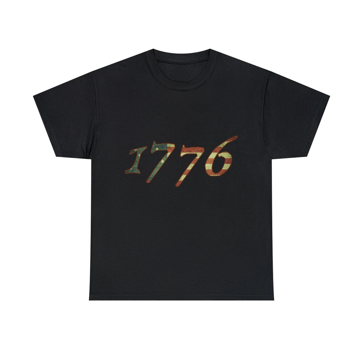 1776 Declaration Of Independence US Flag Graphic Tee Shirt
