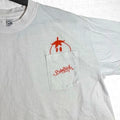 Los Angeles Apparel BAMBINO T-Shirt Mens XL 6.5oz Heavy LA Pocket Tee White USA