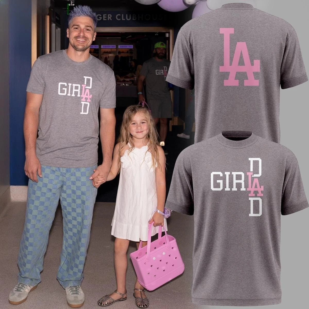 Dodgers Girl Dad 2026 T-Shirt