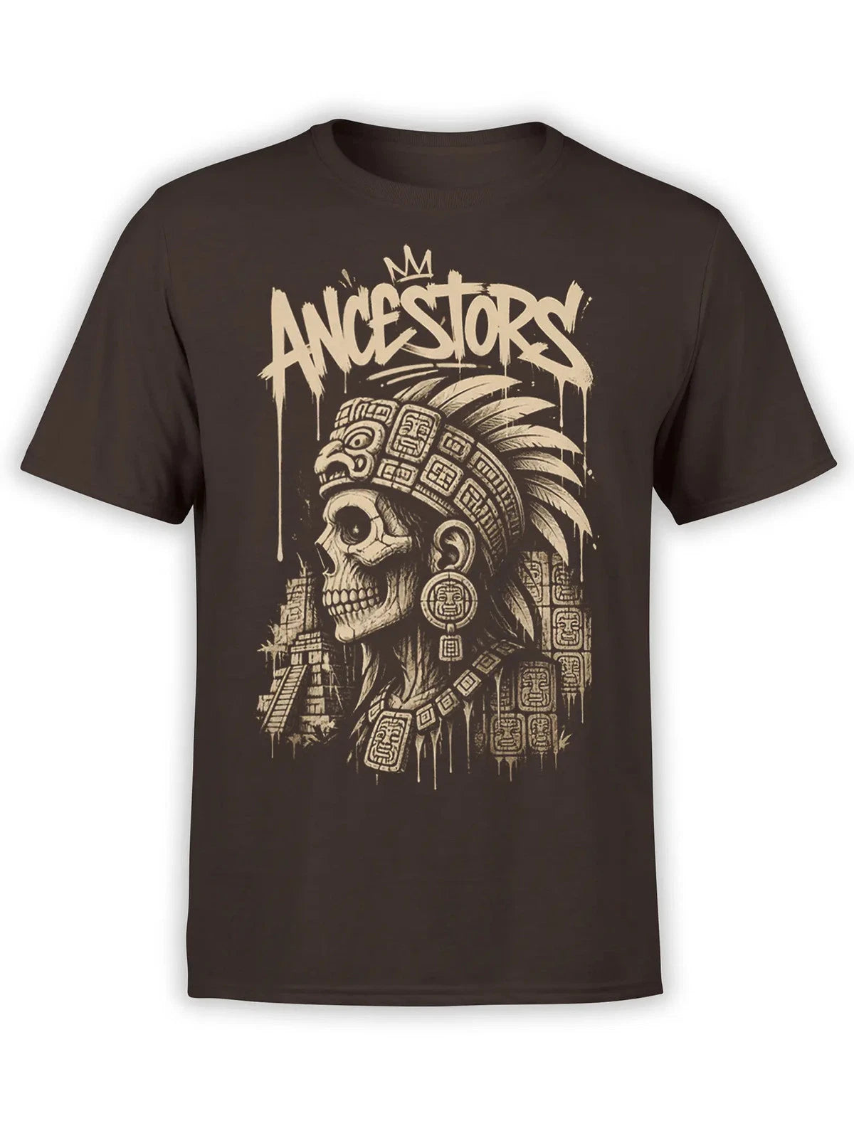 Crowned Ancestor Skull T-Shirt | Unisex