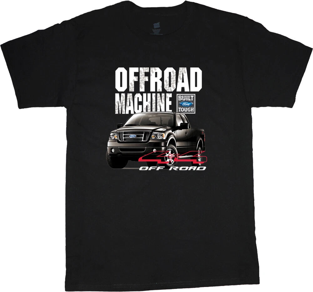 Built Ford Tough T-shirt Mens Ford Trucks Ford F-150 4X4 Off Road Tee Shirt