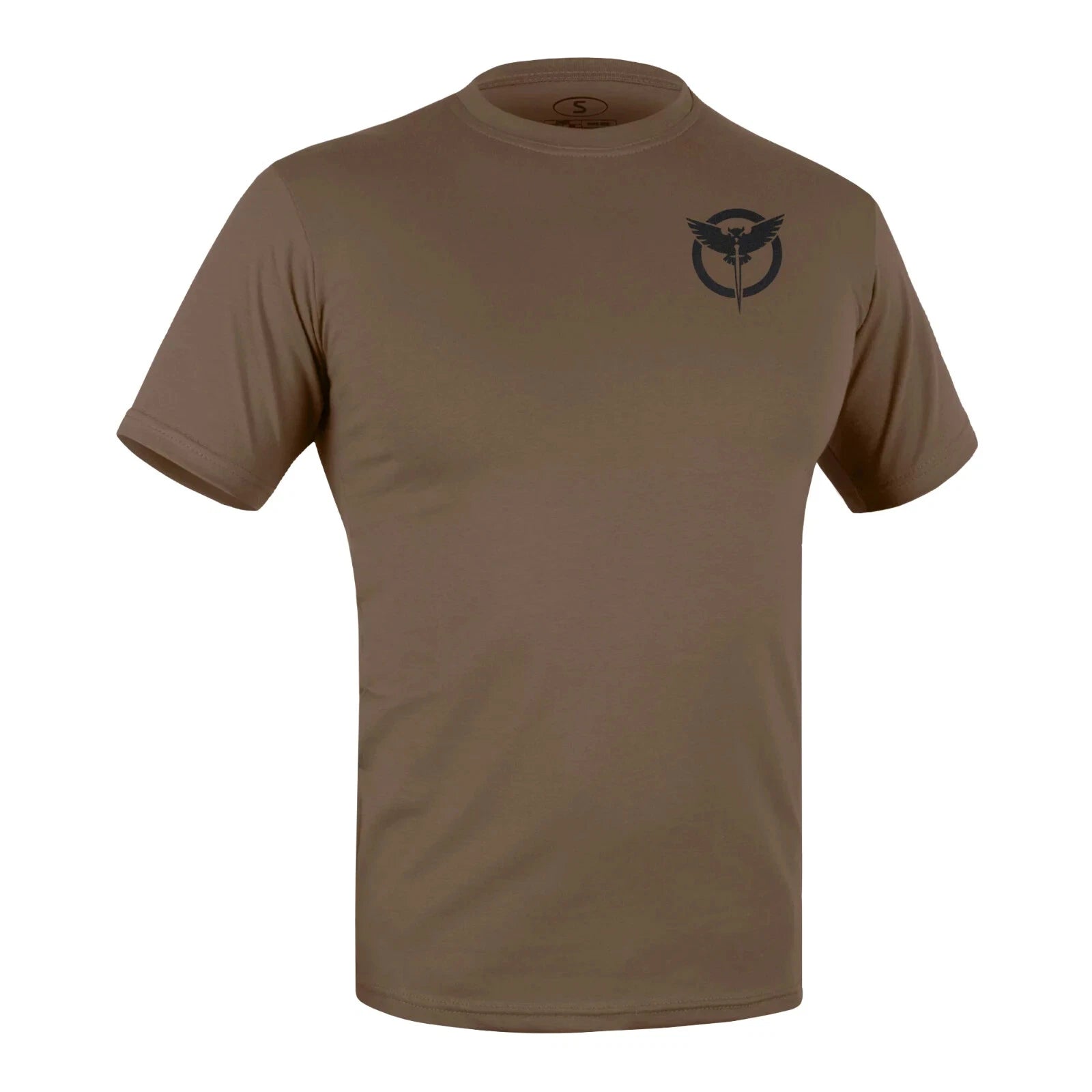 UA GUR Olive Drab Tactical T-Shirt Military Style Ukraine Cotton Stretch Fit