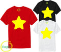 Steven Universe Yellow Star T-Shirt Jap Cartoon Comedy Gem Cookie Cat Gift Tee