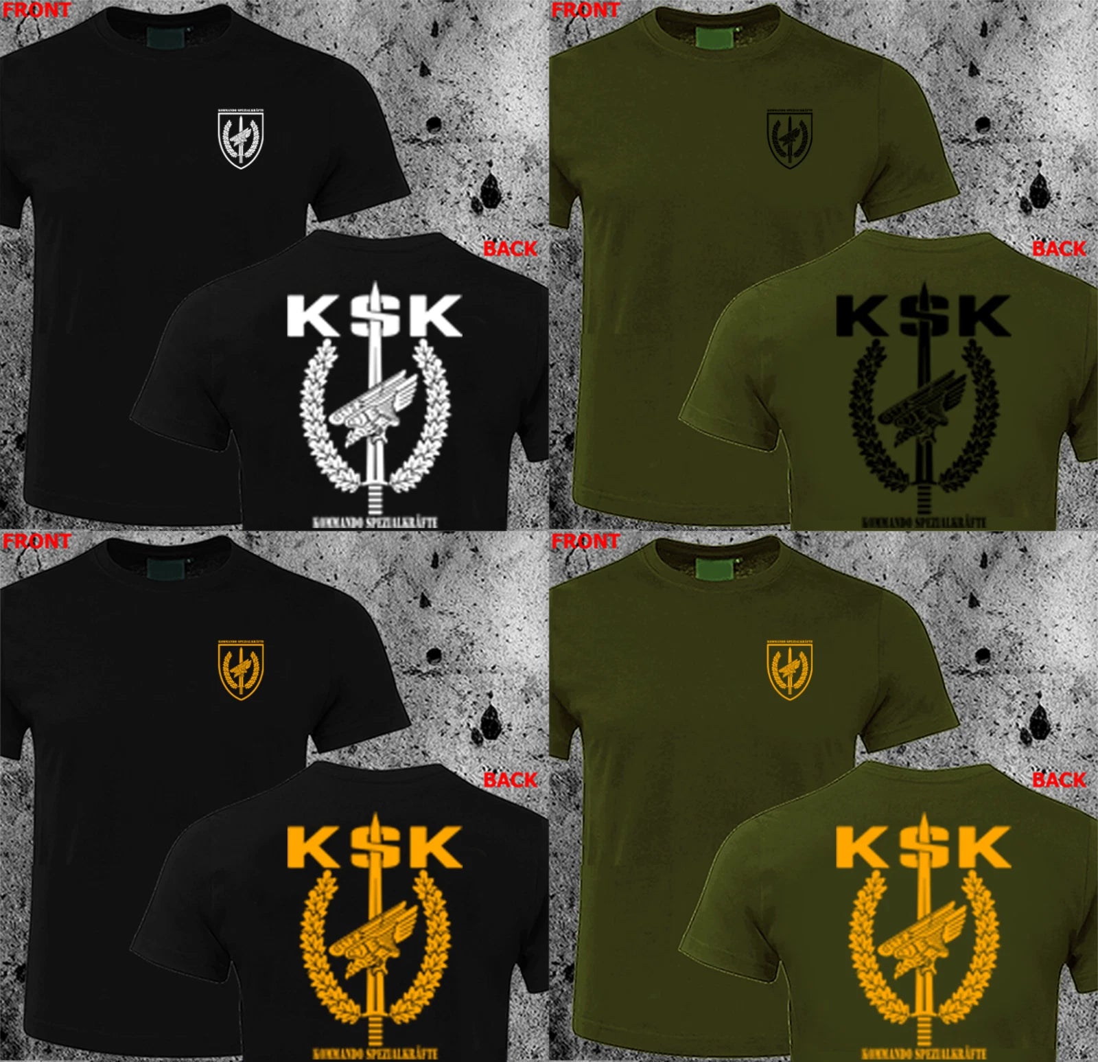 New Deutschland Germany Special Forces KSK Kommando Spezialkräfte Army T-shirt