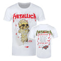 Metallica T-Shirt One Landmine Rock Band New White Official