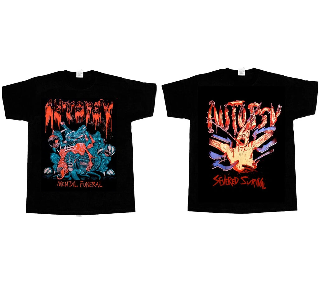 Autopsy Severed Survival Mental Funeral Short Black 345xl Tee (1)