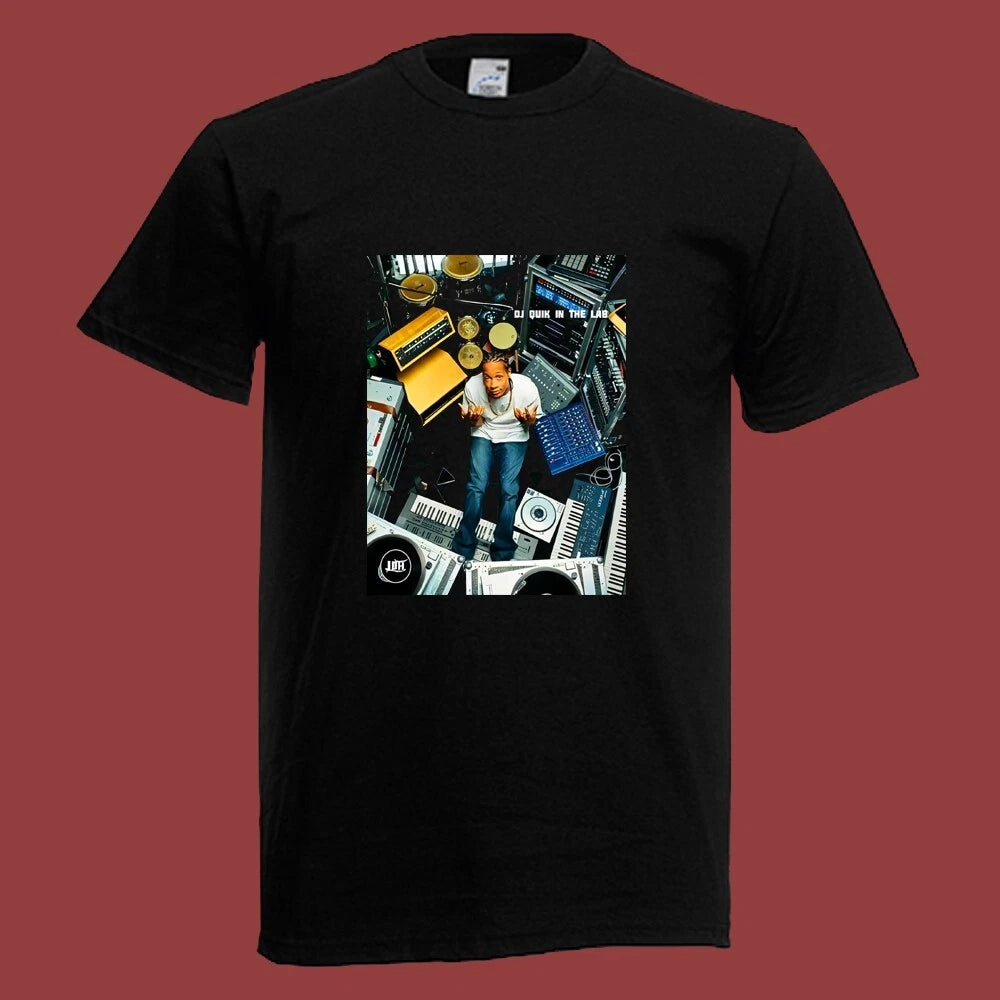 DJ Quik In The Lab Men's Black Size S-5XL