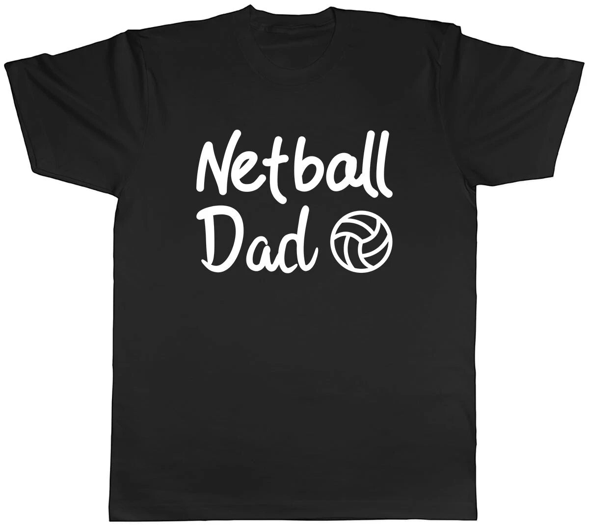 Netball Dad Mens Unisex T-Shirt Tee