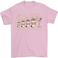 Weekly Coffee To Alcohol Evolution Wine Mens T-Shirt 100% Cotton