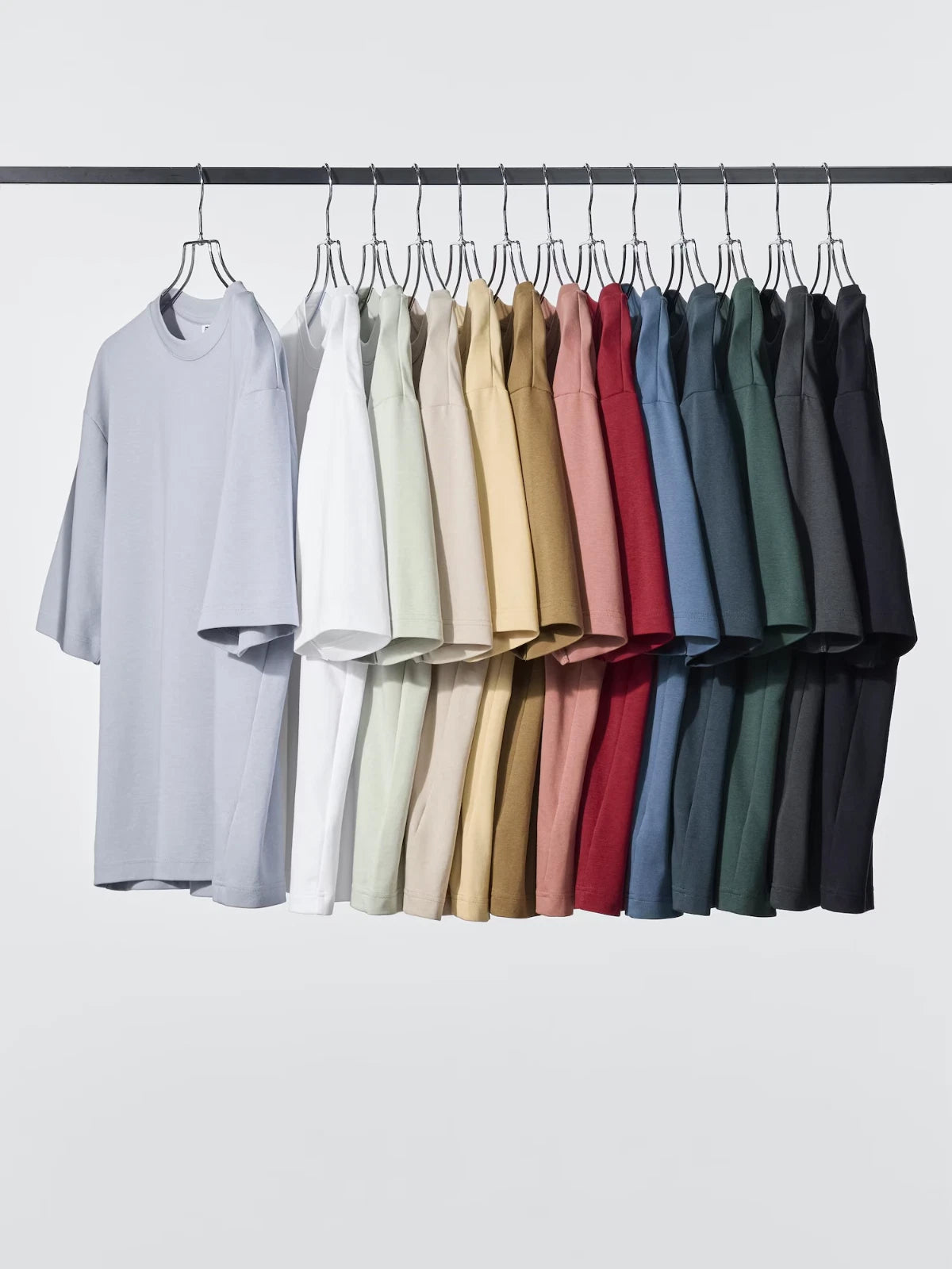 UNIQLO U AIRism Cotton Oversized Crew Neck Half-Sleeve T-Shirt 482295 XS-4XL JP