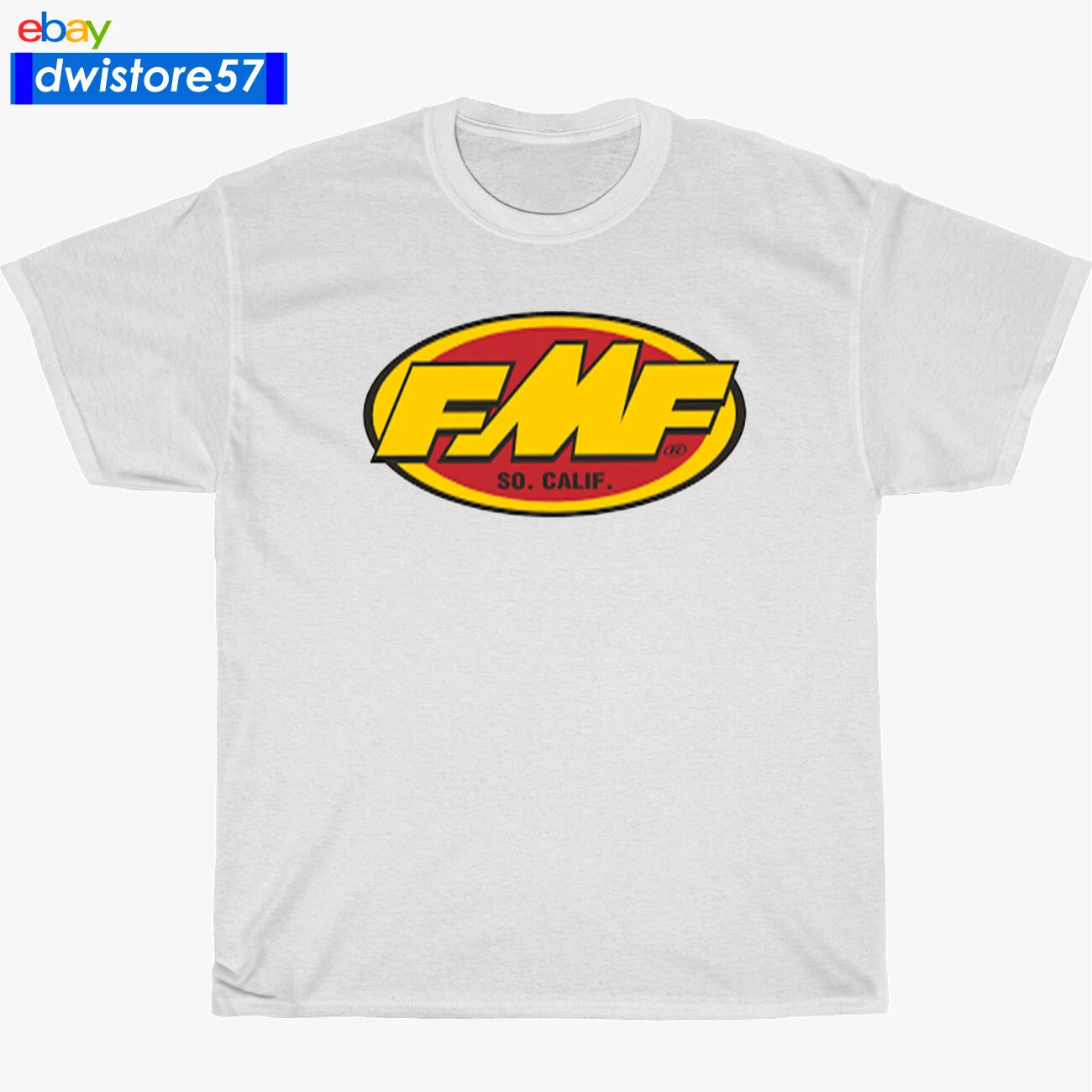 New Shirt FMF Motocross T-Shirt Logo Many Colors S to 5XL Made In USA