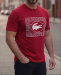 Lacoste Men's Cotton T-shirt Red Colour