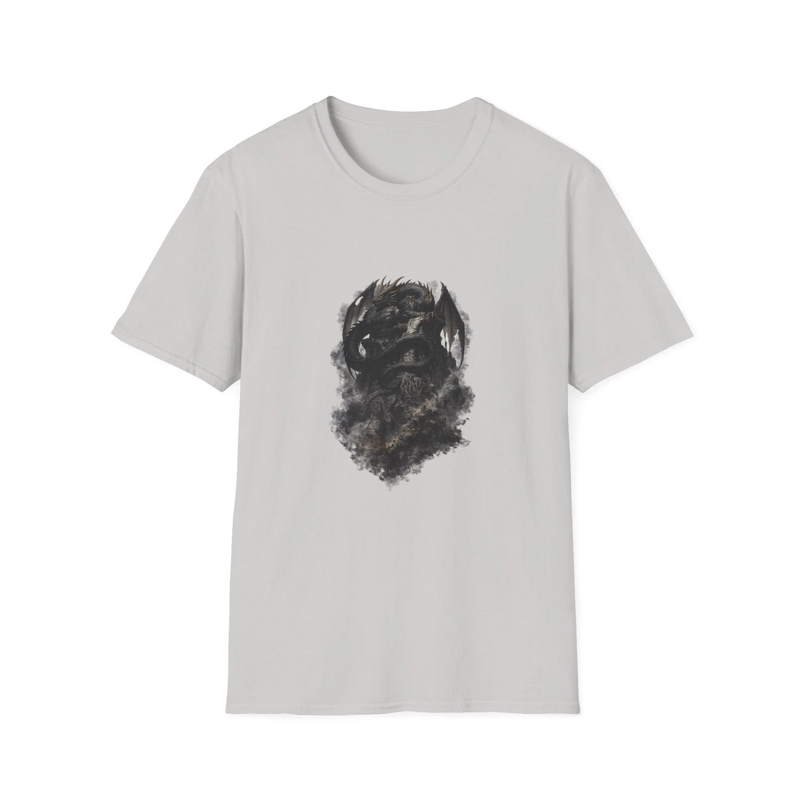 Abstract Ink Portrait T Shirt | Brushstroke Face Art Graphic Tee | Unisex