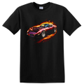 Chevrolet Corvette Stingray Old Car T Shirt Classic Muscle Car Artwork Tee