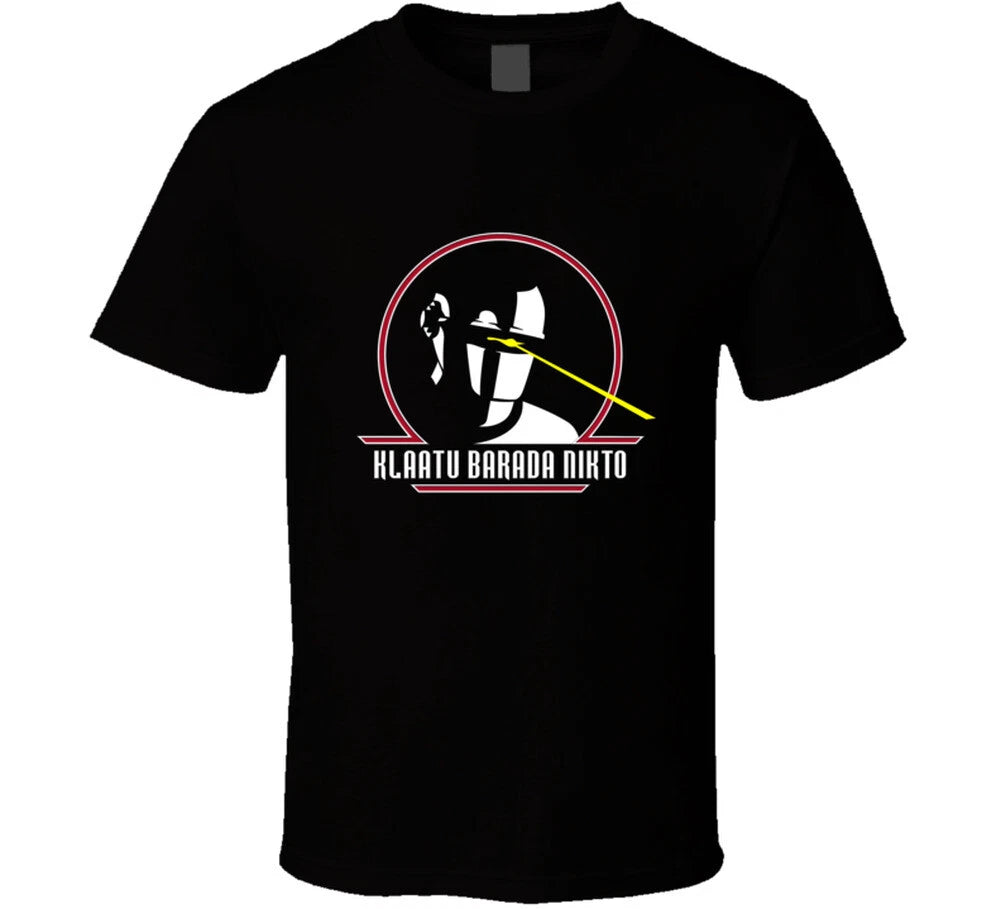 day the earth stood still Gort Klaatu Barada Nikto T Shirt