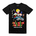 NEW Streetwear on Demand ALWAYS PAID HUSTLAZ BLACK Tee Shirt SMALL-3XLARGE