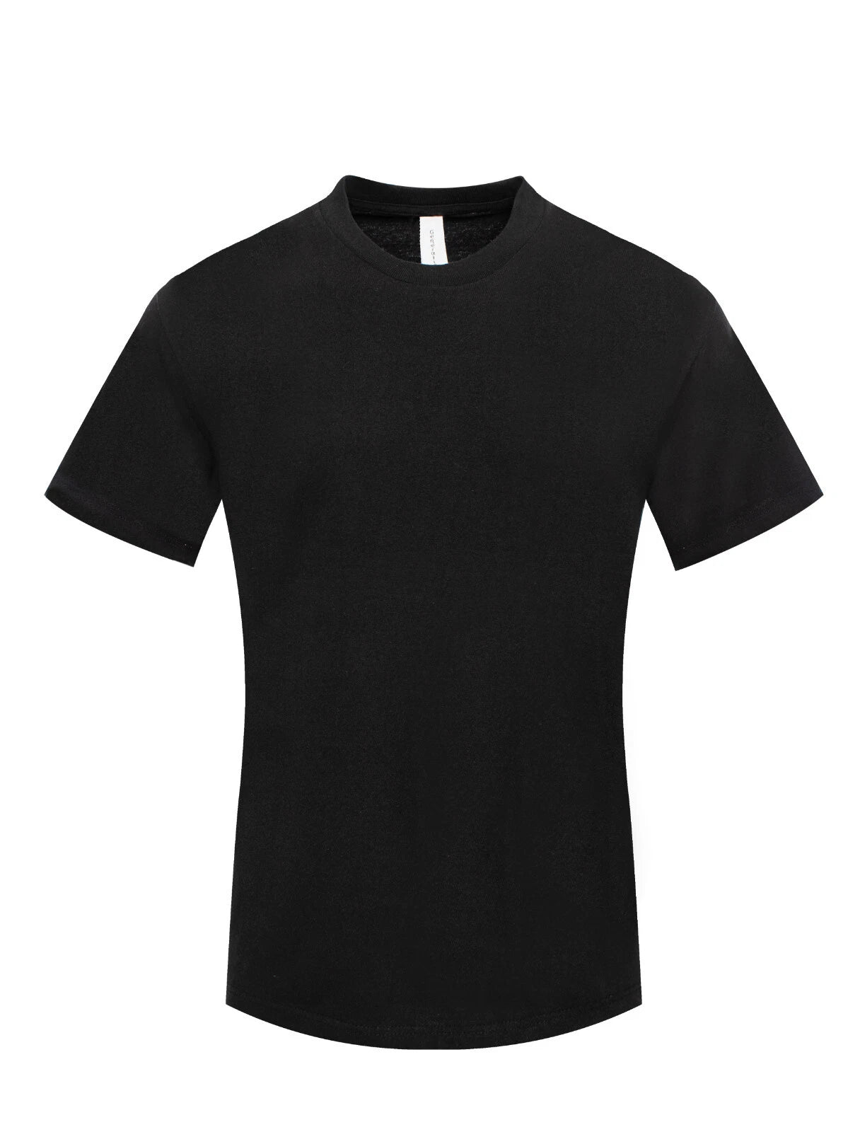 Men's Premium Heavy Weight 100% Cotton Regular Fit Casual Basic T-Shirt Black