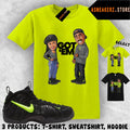 Shirt Matching Foamposite Pro Voltage 2026 Match Sneaker Poetic Justice T-Shirt