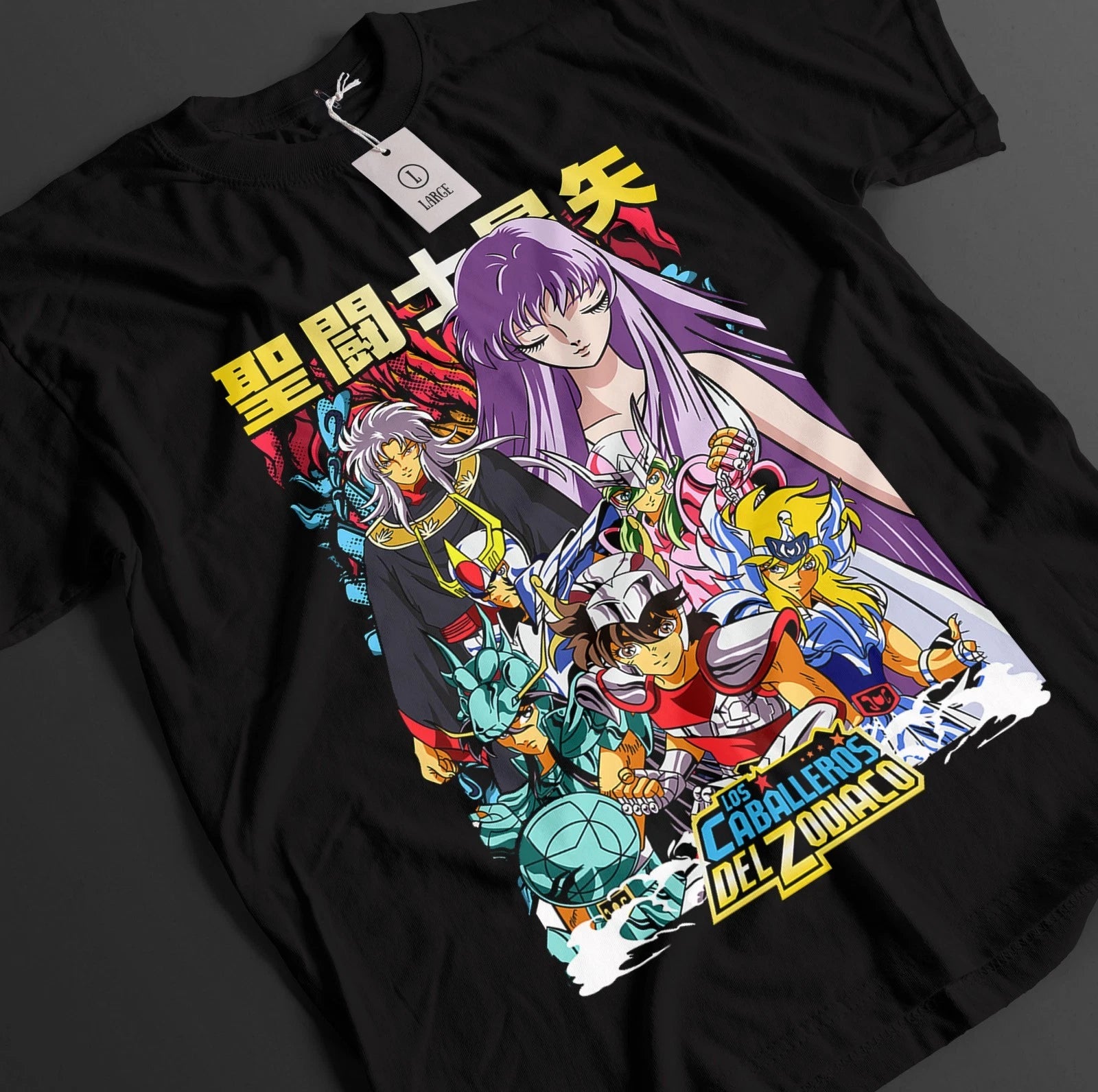 Saint Seiya Shirt Shiryu Tshirt Hyoga T-Shirt Shun Top Ikku Anime Graphic Tee