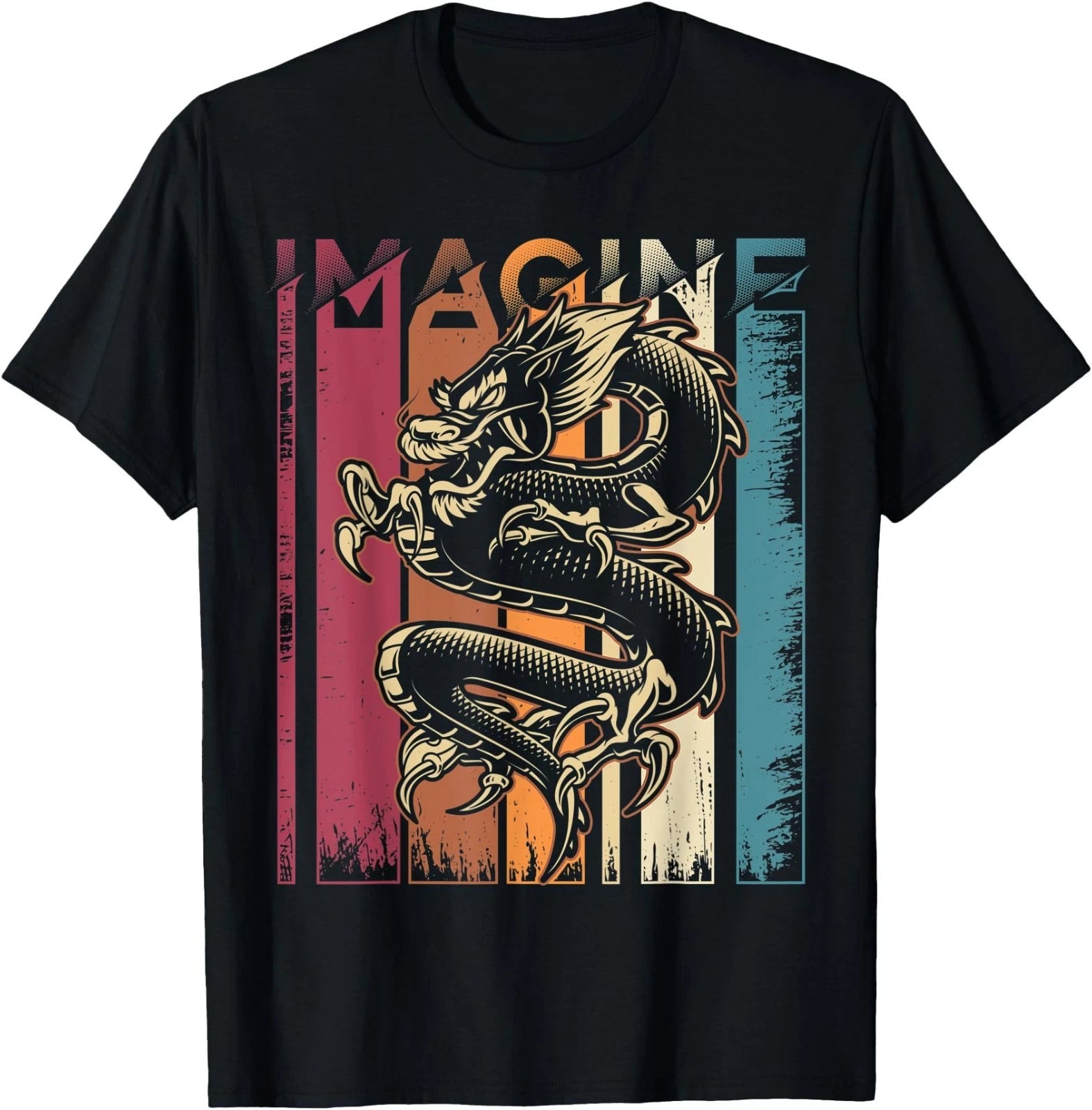 Imagine Dragon Vintage Cool Art T-Shirt
