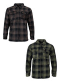 SPEERO Sherpa Fleece Lined Shirt Men Green