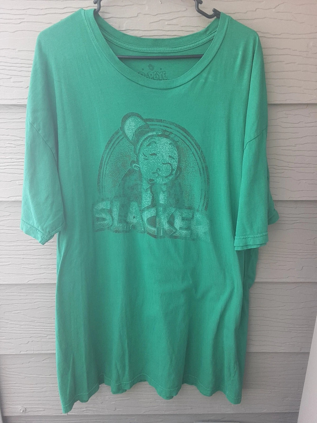 POPEYE The Sailorman - WHIMPY " Slacker " T-Shirt Size 2XL Long