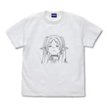 Frieren Face Graphic T Shirt White Medium
