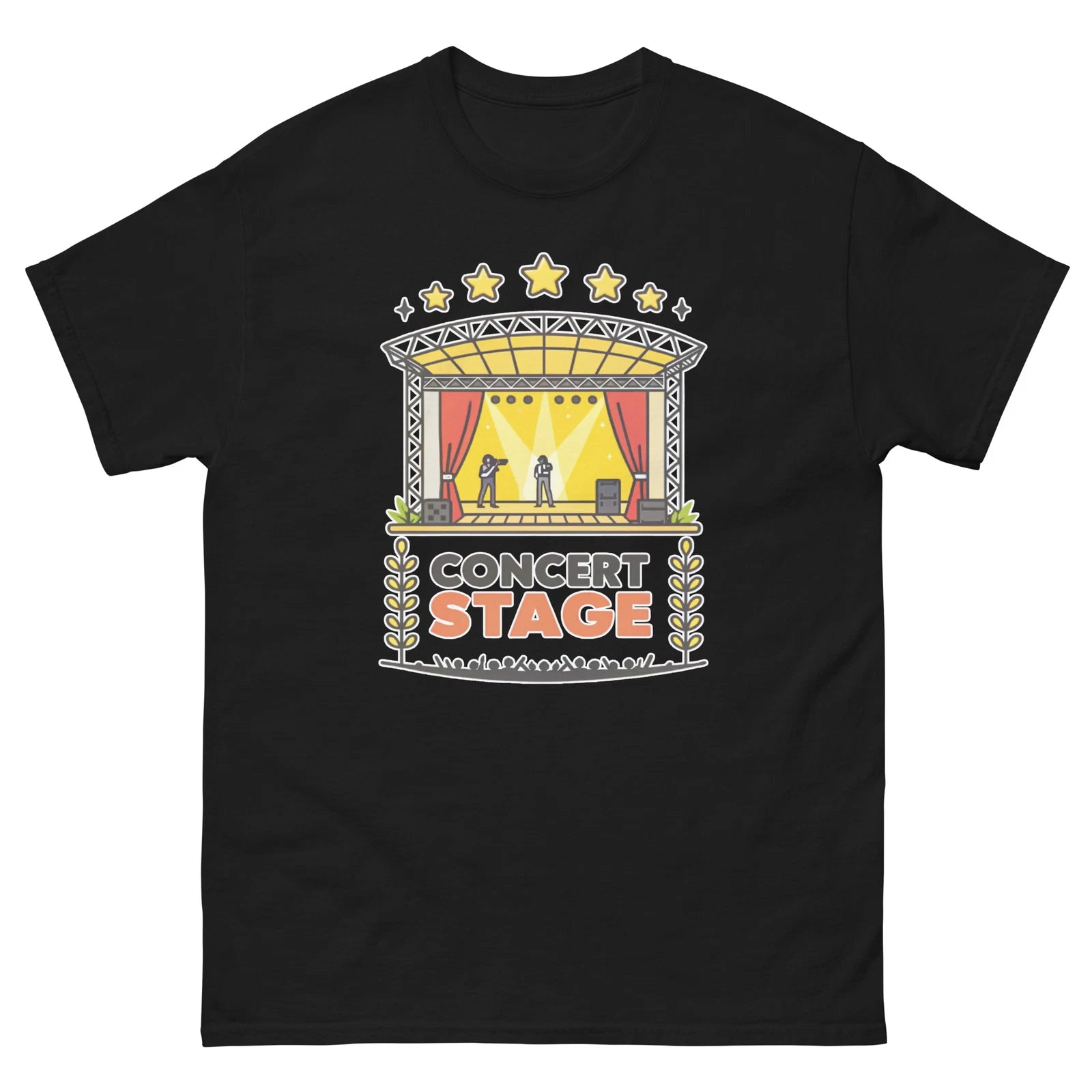 Concert Stage Object Place Item Urban T-Shirt