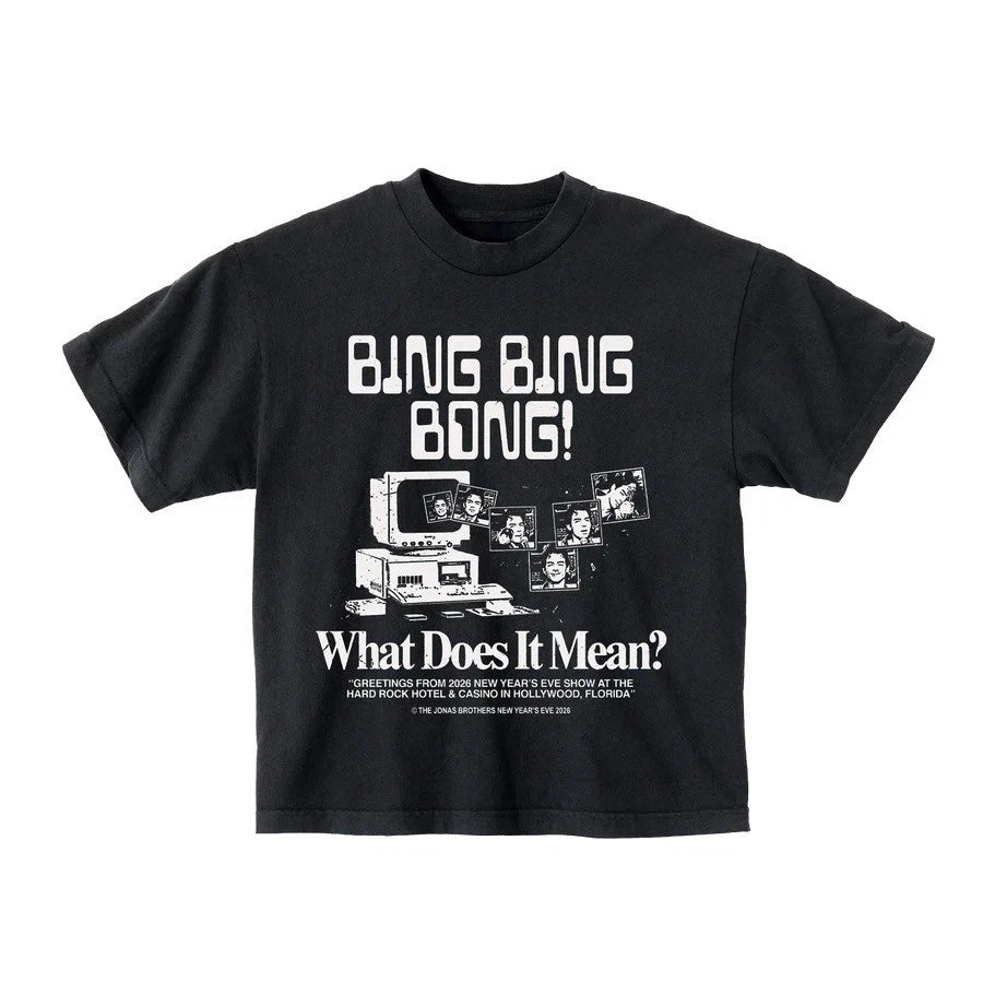 Jonas Brothers Bing Bing Bong NYE 2026 T-shirt