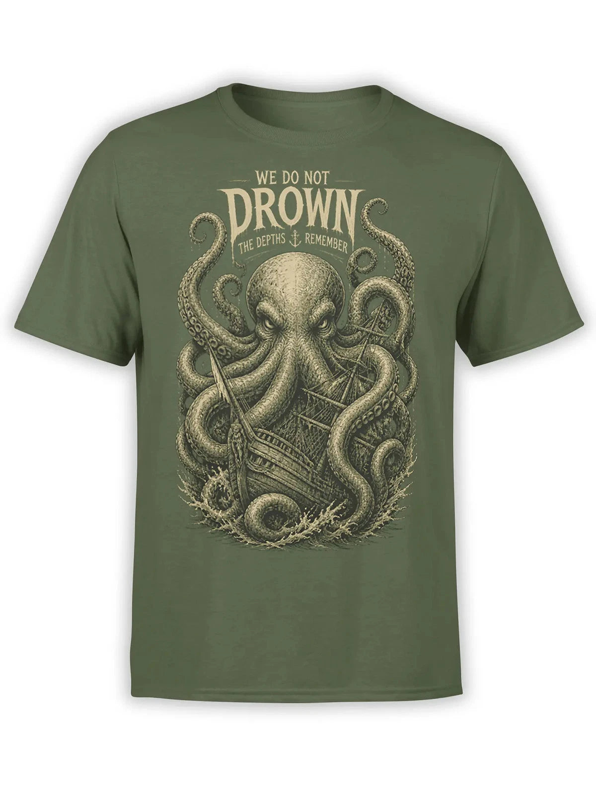 Depths Remember Octopus T-Shirt | Unisex