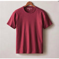 NWOT American Giant Mens Brushed Crew Neck Tee T-Shirt XL Burgundy