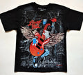 LIRAN ROLL T-Shirt RARE Embroidered Logo El Tri Mexico Haragan Tex Tex Sur 16