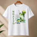 Mojito Vibes Graphic T-Shirt Unisex Summer Cocktail Cotton Crew Neck Tee