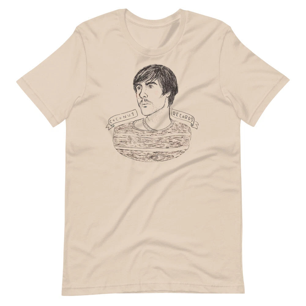 Mens COCONUT RECORDS Poster Concert Vinyl Short-Sleeve Unisex T-Shirt