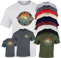 Vanlife T Shirt DTF Printed van life live wild live free retro camping design