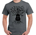 Mens Funny Guitar T-Shirt Acoustic Tree