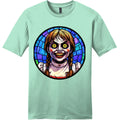 NEW Art Society STAINED GLASS ANABELLE MINT Tee Shirt SMALL-4XLARGE MADE IN USA