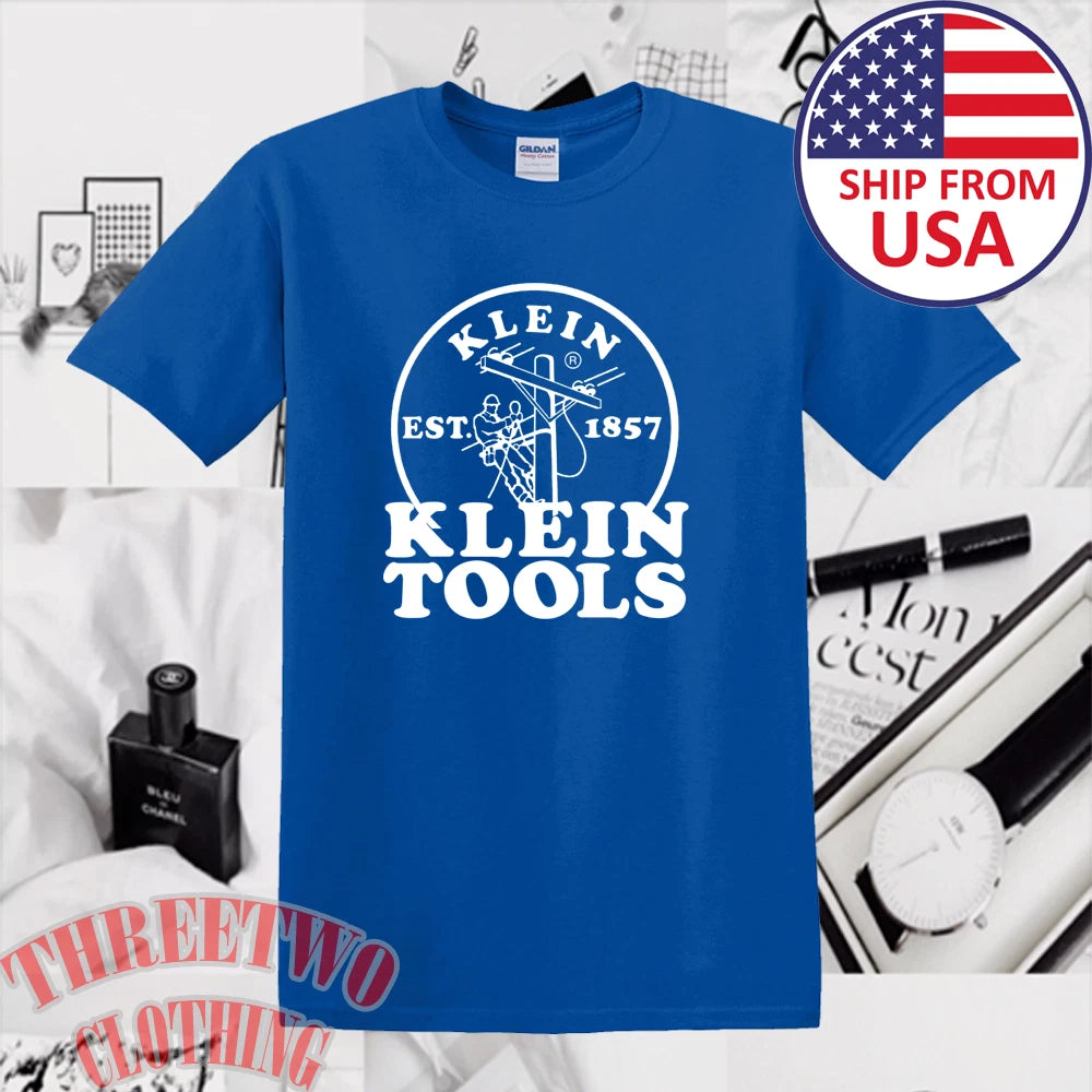 Klein Tools Est. 1857 Men's Royal Blue Size S to 5XL