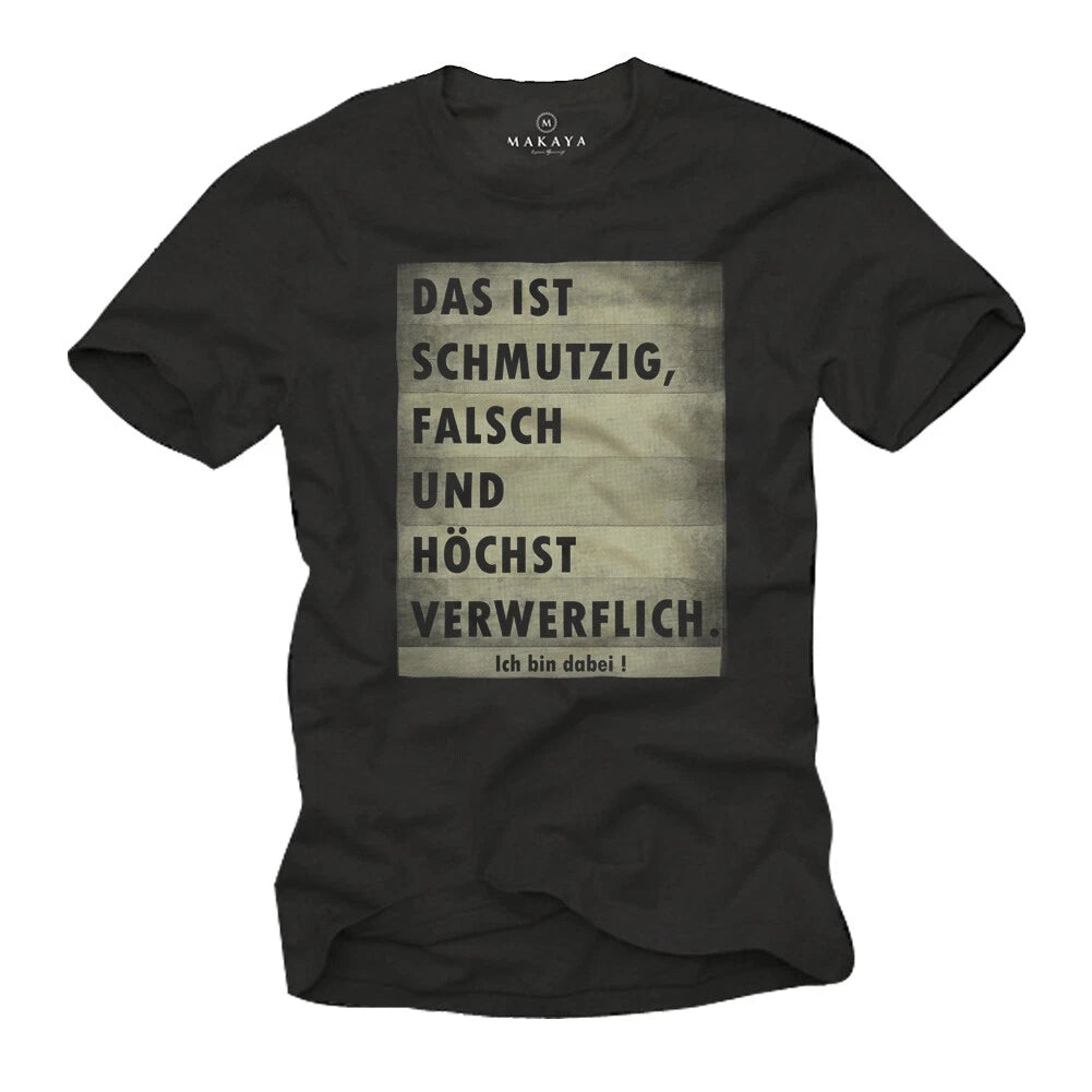 Funny Party Mens T-Shirt with Slogan - Cool Men Alcohol Drinking Shirt