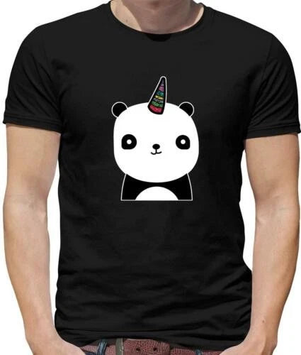 Pandacorn Mens T-Shirt - Panda - Unicorn - Cute - Fantasy - Magical - Gift