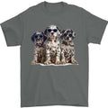 3 Cool Dalmatian Puppies Dogs Mens T-Shirt 100% Cotton