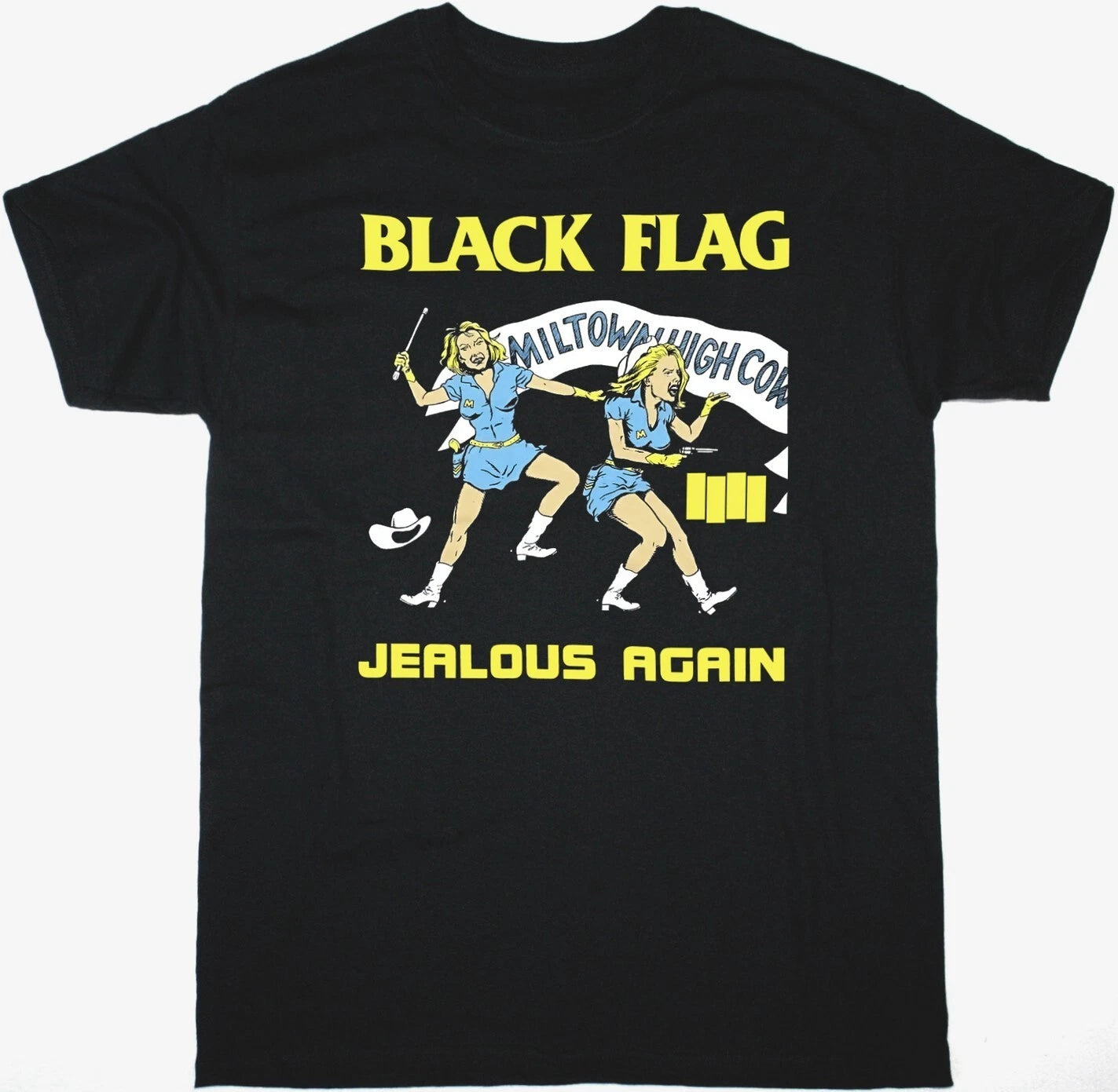 BLACK FLAG JEALOUS AGAIN T SHIRT