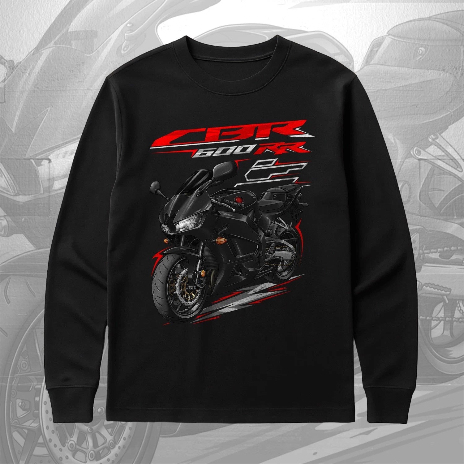 Honda CBR600RR 2013-2026 for Rider fans- Long Sleeve T-shirt