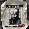 Osama bin Laden Wanted Shirt Y2K Vintage Style Streetwear Shirt