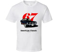 67 Mustang Fastback American Classic Ponycar Muscle Gift T Shirt
