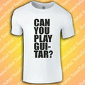 Can You Play Guitar Can You Fu*k (Courteeners) T Shirt | Indie Rock | Manchester