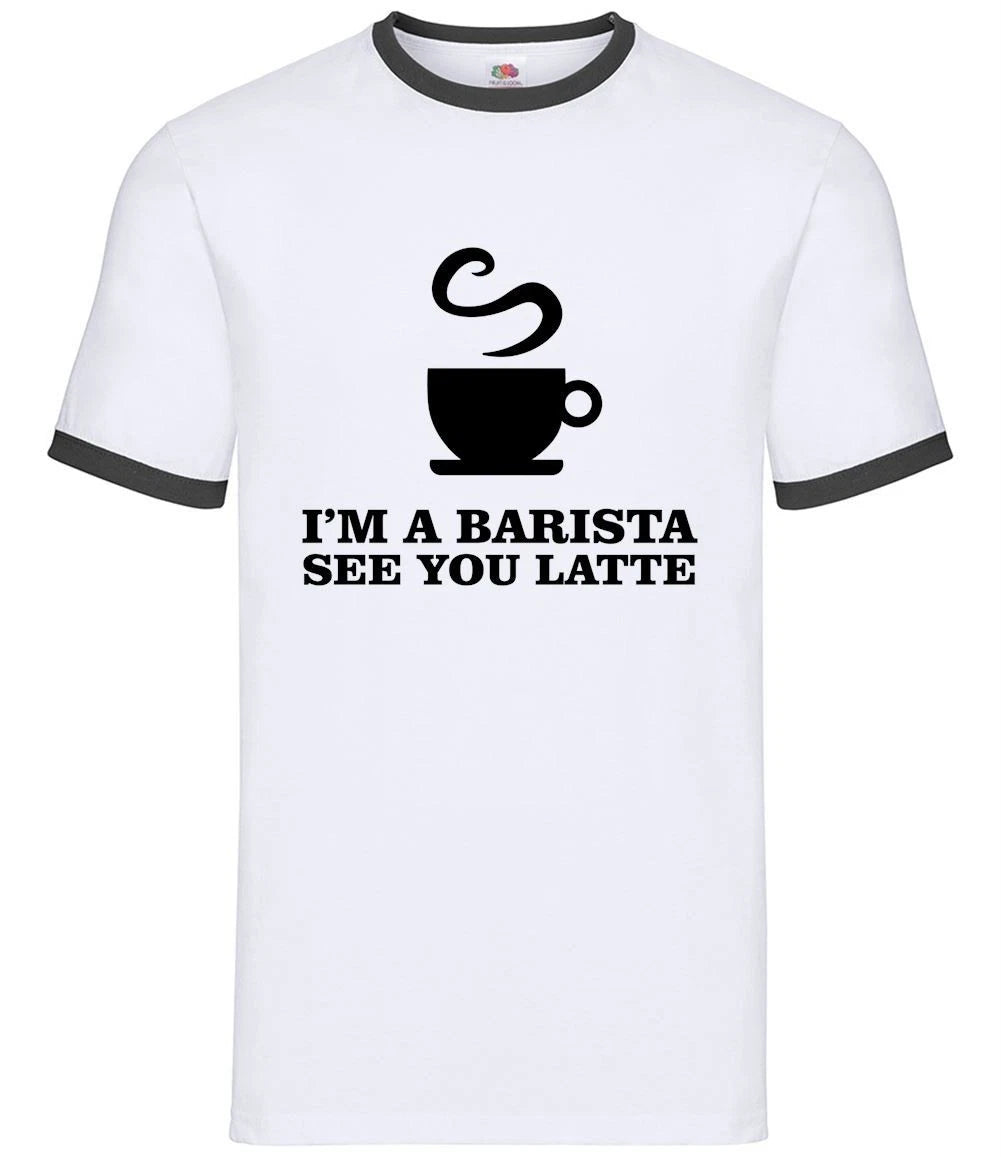 I'M A Barista See You Latte - Men's Ringtone - Drink Coffee Caffeine Coffee