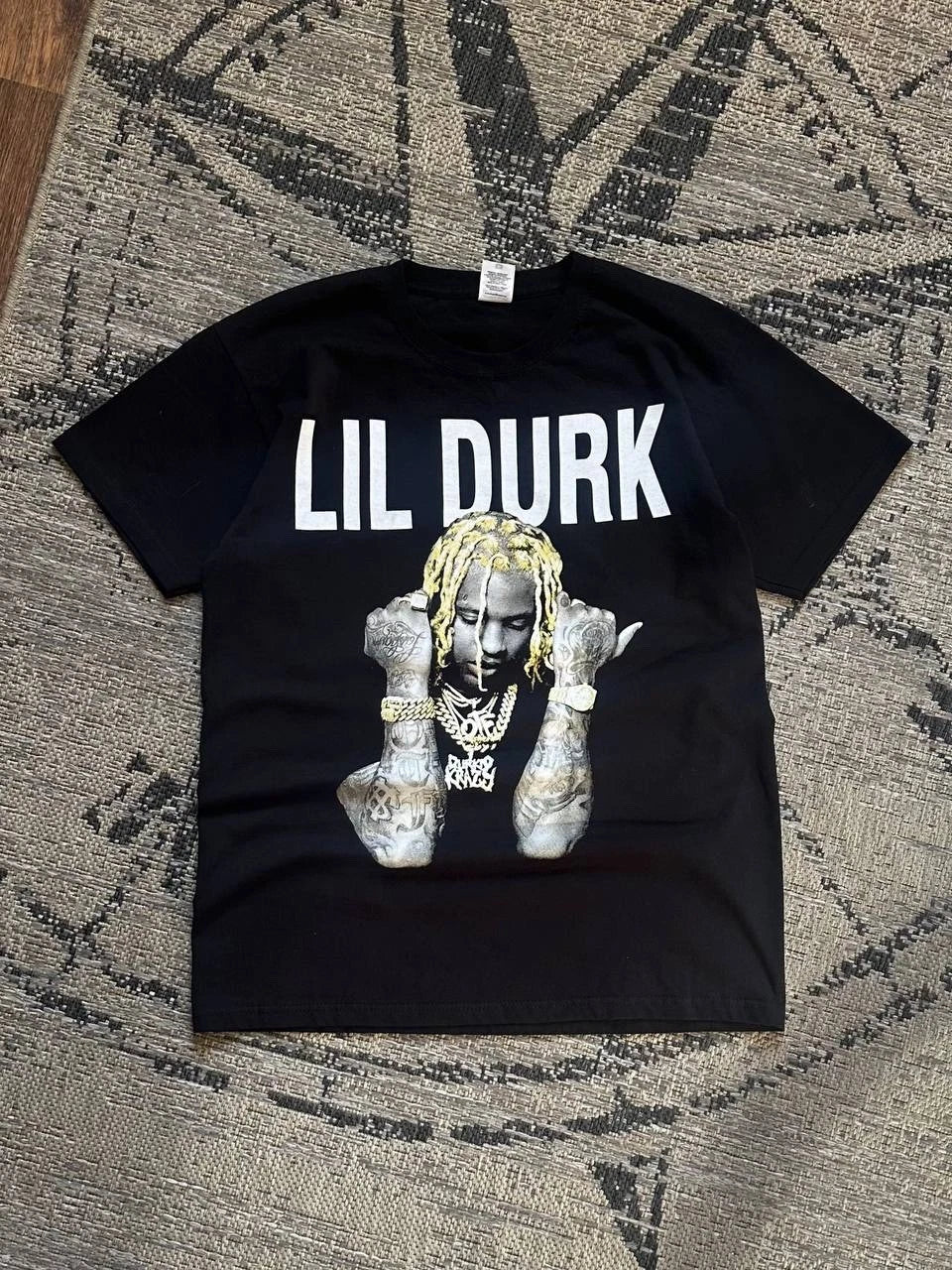 LIL Durk Long Love 4 The Streets Tour T Shirt Size M